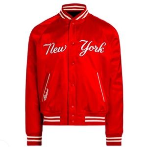 🔥Polo🔥 Ralph 🔥Lauren🔥 Limited🔥 Edition🔥 RED New York Yankees jacket